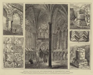 Jüngste Restaurierungen und Entdeckungen in der Westminster Abbey